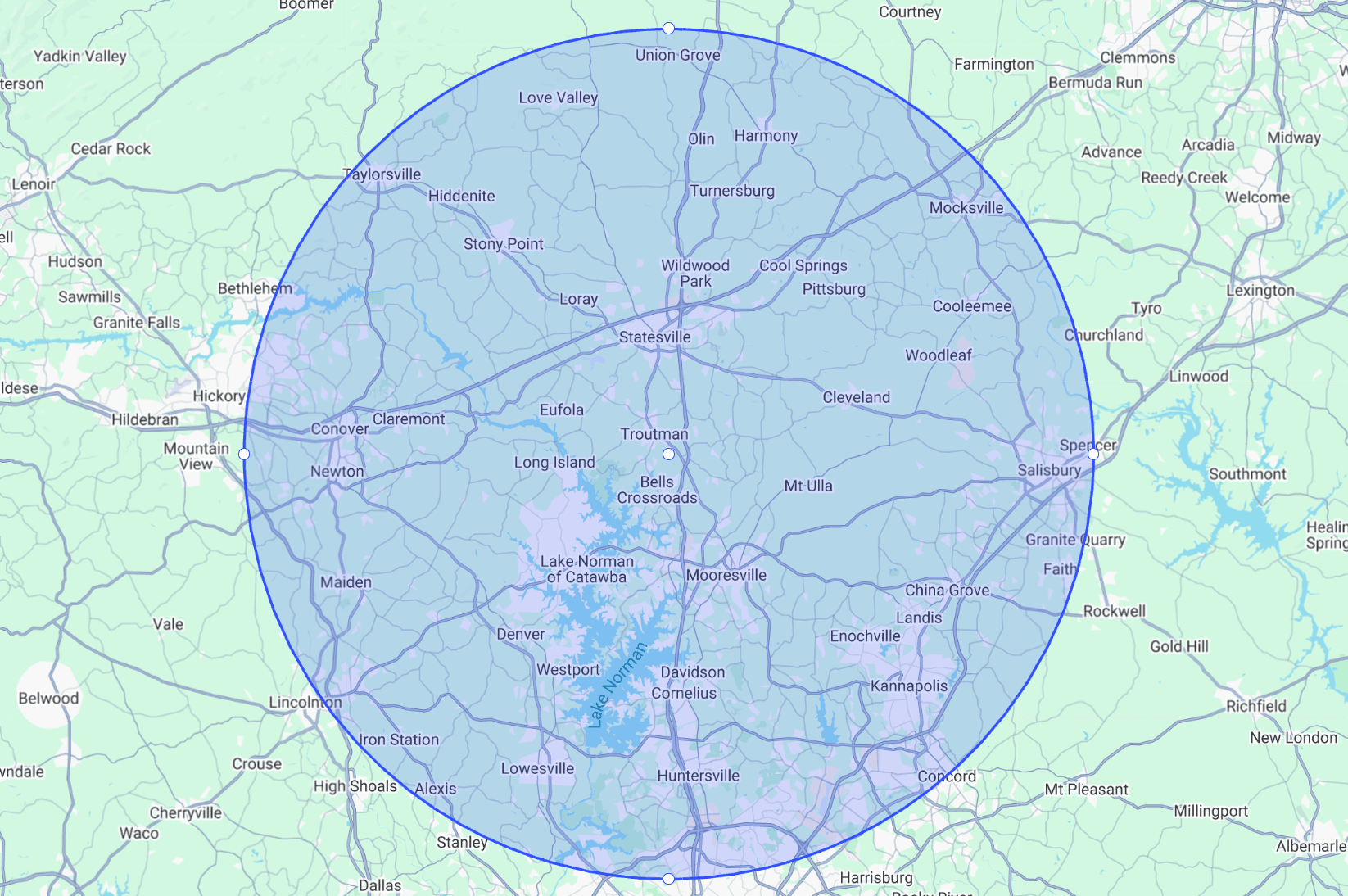 Gallina Enterprises Service Map